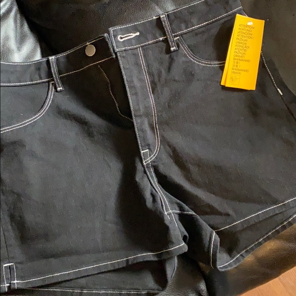 High Waist Denim Shorts